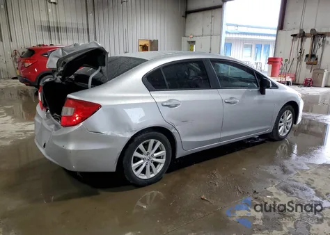 2012 Honda Civic Exl from USA, damaged, VIN 2HGFB2F94CH552169
